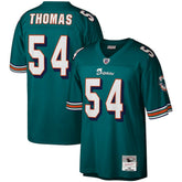 Zach Thomas Miami Dolphins Legacy Replica Jersey Aqua - Mitchell & Ness