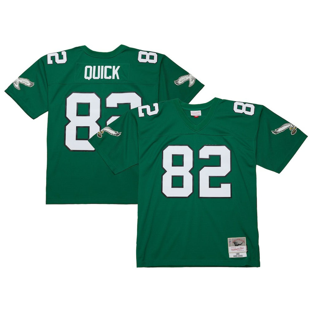 Mike Quick Philadelphia Eagles Legacy Replica Jersey Kelly Green - Mitchell & Ness