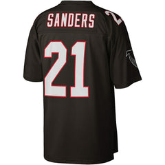 Deion Sanders Atlanta Falcons Legacy Replica Jersey Black - Mitchell & Ness
