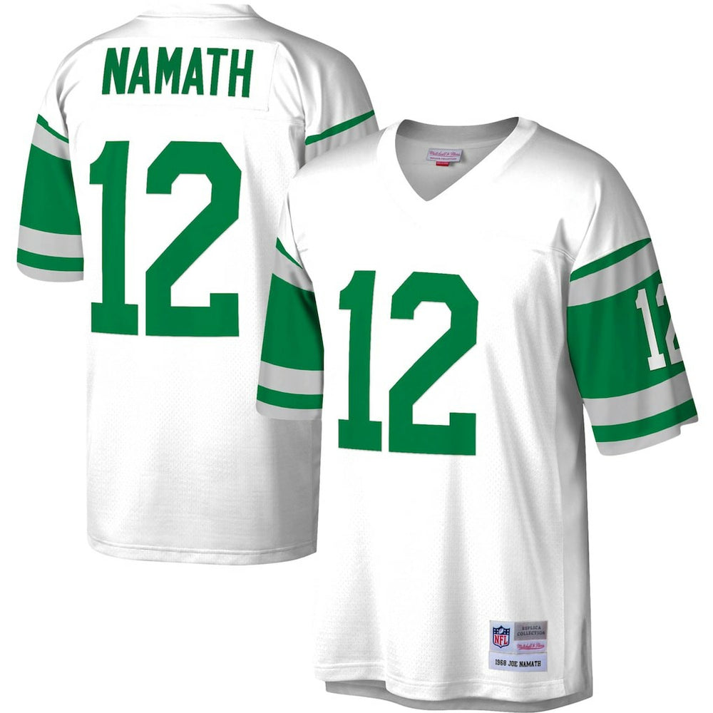 Joe Namath New York Jets Legacy Replica Jersey White - Mitchell & Ness