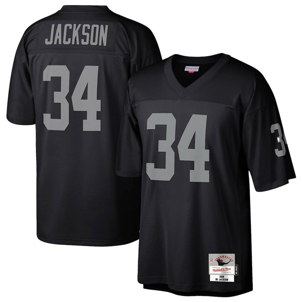 Bo Jackson Las Vegas Raiders Legacy Replica Jersey Black - Mitchell & Ness