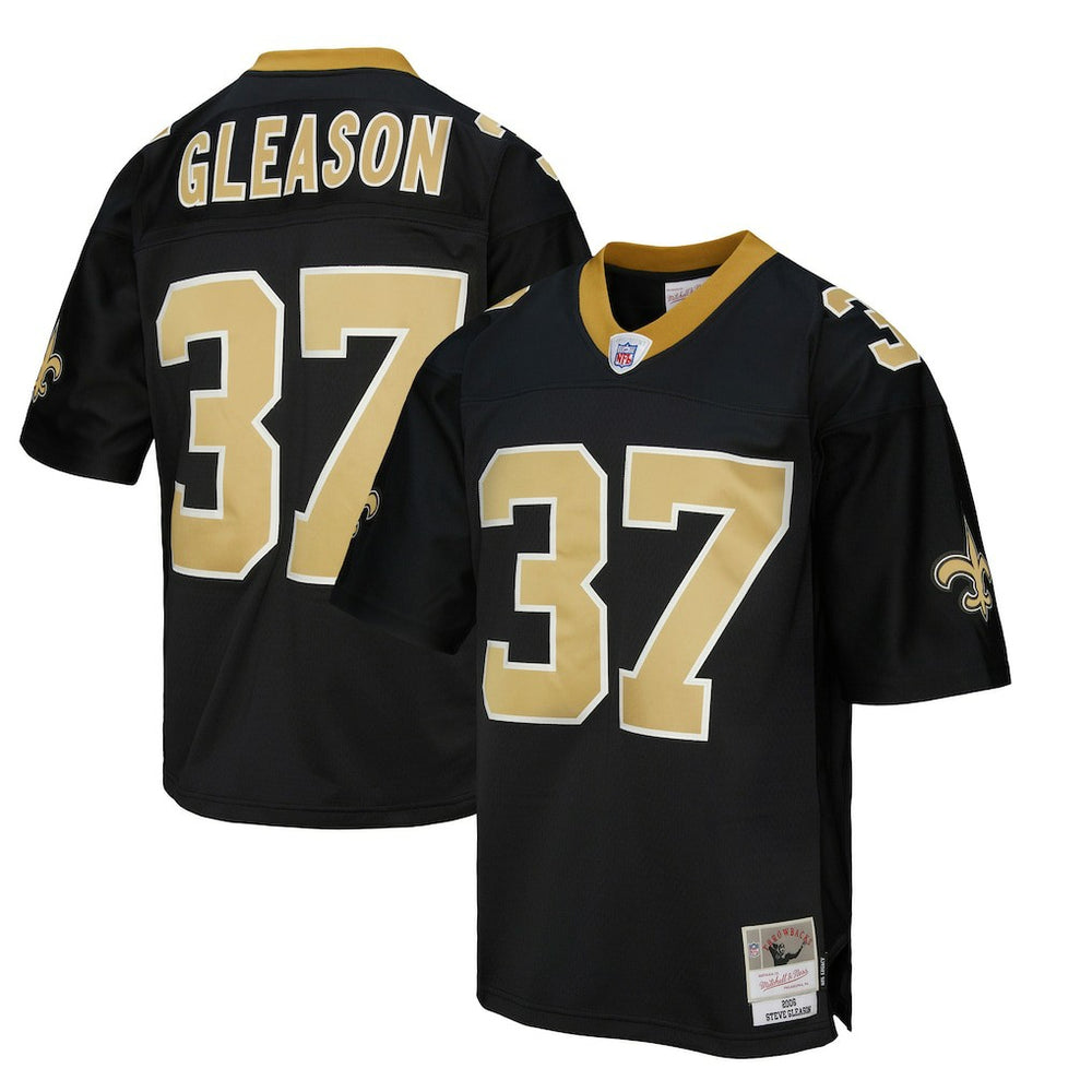 Steve Gleason New Orleans Saints Legacy Replica Jersey Black - Mitchell & Ness