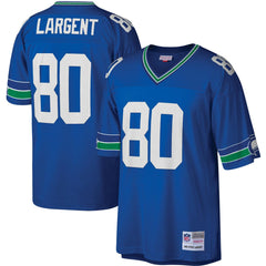 Steve Largent Seattle Seahawks Legacy Replica Jersey Royal - Mitchell & Ness
