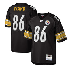 Hines Ward Pittsburgh Steelers Legacy Replica Jersey Black - Mitchell & Ness