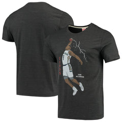 NBA - Zion Williamson New Orleans Pelicans Player Graphic Tri-Blend T-Shirt - Charcoal