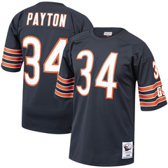 Walter Payton Chicago Bears 1985 Authentic Throwback Retired Player Jersey Navy - Mitchell & Ness