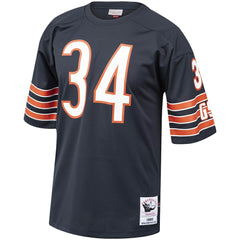 Walter Payton Chicago Bears 1985 Authentic Throwback Retired Player Jersey Navy - Mitchell & Ness