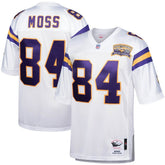Randy Moss Minnesota Vikings 2000 Authentic Throwback Retired Player Jersey White - Mitchell & Ness