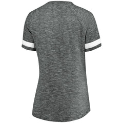 Fanatics - Brooklyn Nets Women's Showtime Winning With Pride Notch Neck T-Shirt - Gray/White