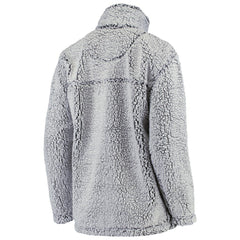 Arizona Cardinals G-III 4Her by Carl Banks Women's Sherpa Quarter-Zip Pullover Jacket Gray - NFL