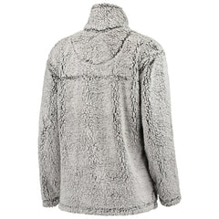 Carolina Panthers G-III 4Her by Carl Banks Women's Sherpa Quarter-Zip Pullover Jacket Gray - NFL