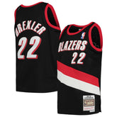 Mitchell & Ness - Clyde Drexler Portland Trail Blazers Youth 1991/92 Hardwood Classics Swingman Jersey - Black