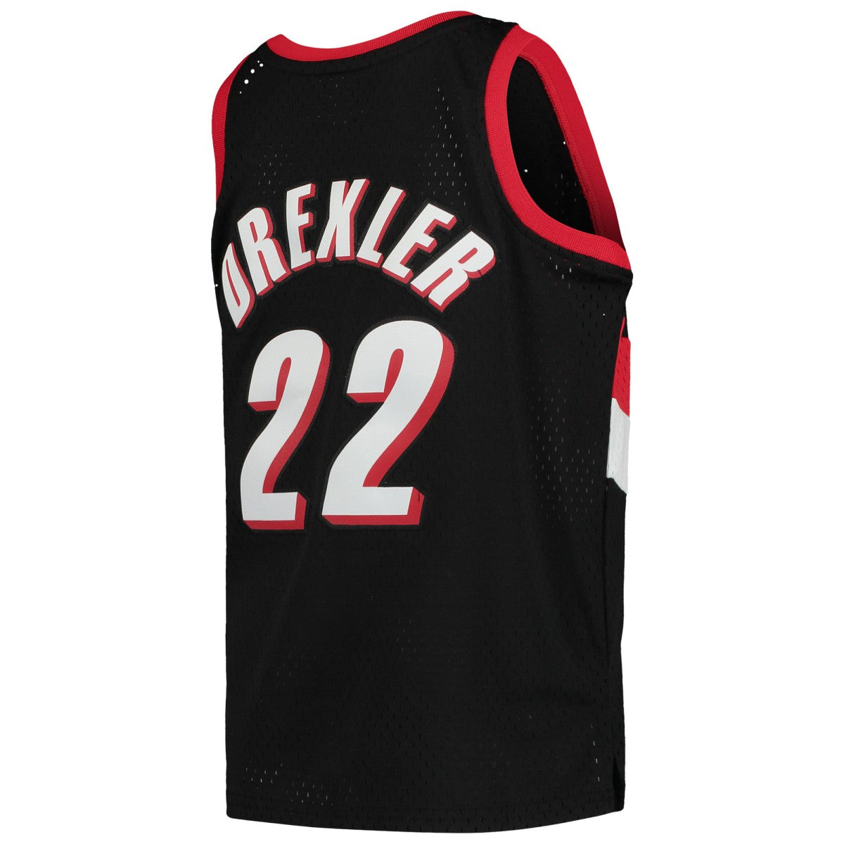 Clyde Drexler Portland Trail Blazers Youth 1991/92 Hardwood Classics Swingman Jersey - Black | NBA Jerseys