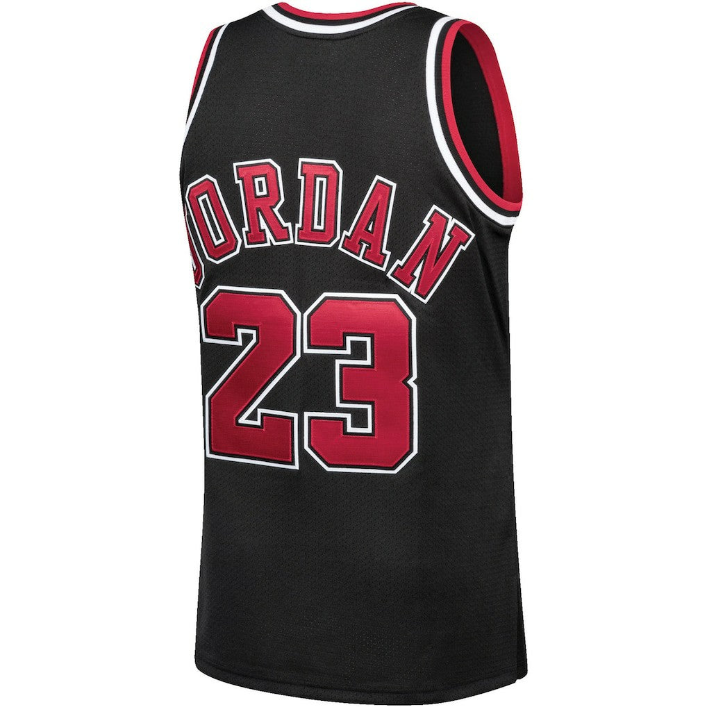 Michael Jordan Chicago Bulls 1997/98 Hardwood Classics Authentic Jersey sale - Black | NBA Jerseys