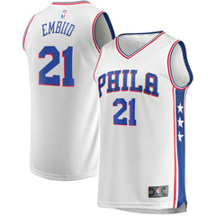 Fanatics - Joel Embiid Philadelphia 76ers Replica Jersey - Association Edition - White