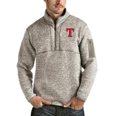 Texas Rangers Antigua Fortune Quarter-Zip Pullover Jacket for sale