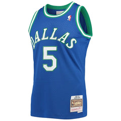 Mitchell & Ness - Jason Kidd Dallas Mavericks 1994/95 Hardwood Classics Swingman Jersey - Blue