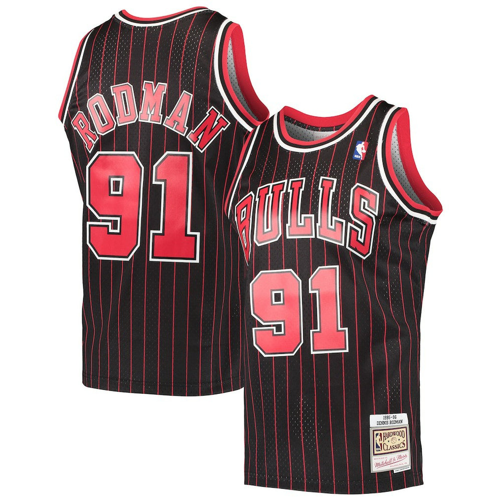 Mitchell & Ness - Dennis Rodman Chicago Bulls Hardwood Classics Swingman Jersey - Black