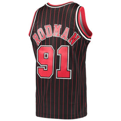 Mitchell & Ness - Dennis Rodman Chicago Bulls Hardwood Classics Swingman Jersey - Black