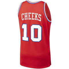 Mitchell & Ness - Maurice Cheeks Philadelphia 76ers Hardwood Classics Swingman Jersey - Red