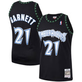Mitchell & Ness - Kevin Garnett Minnesota Timberwolves Hardwood Classics Swingman Jersey - Black
