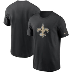 New Orleans Saints Primetime Logo Essential T-Shirt Black - Nike