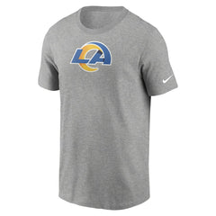 Los Angeles Rams Primetime Logo Essential T-Shirt Heather Gray - Nike