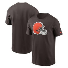 Cleveland Browns Primetime Logo Essential T-Shirt Brown - Nike