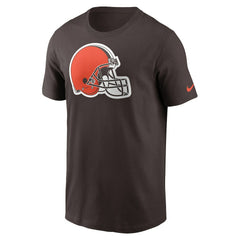 Cleveland Browns Primetime Logo Essential T-Shirt Brown - Nike