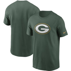 Green Bay Packers Primetime Logo Essential T-Shirt Green - Nike