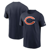 Chicago Bears Primetime Logo Essential T-Shirt Navy - Nike