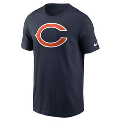 Chicago Bears Primetime Logo Essential T-Shirt Navy - Nike