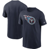 Tennessee Titans Primetime Logo Essential T-Shirt Navy - Nike