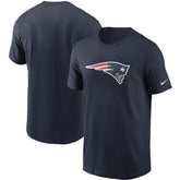 New England Patriots Primetime Logo Essential T-Shirt Navy - Nike