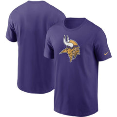 Minnesota Vikings Primetime Logo Essential T-Shirt Purple - Nike