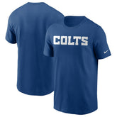 Indianapolis Colts Team Wordmark T-Shirt Royal - Nike
