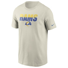 Los Angeles Rams Split T-Shirt Bone - Nike