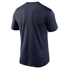 New England Patriots Wordmark Legend Performance T-Shirt Navy - Nike