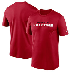 Atlanta Falcons Wordmark Legend Performance T-Shirt Red - Nike