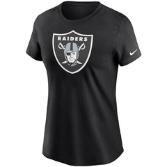 Las Vegas Raiders Women's Logo Essential T-Shirt Black - Nike