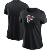 Atlanta Falcons Women's Logo Essential T-Shirt Black - Nike