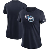 Tennessee Titans Women's Logo Essential T-Shirt Navy - Nike
