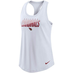 Arizona Cardinals Women's Light Impact Performance Racerback Tank Top White - Nike