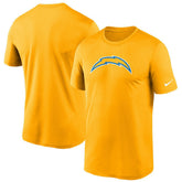 Los Angeles Chargers Logo Essential Legend Performance T-Shirt Gold - Nike