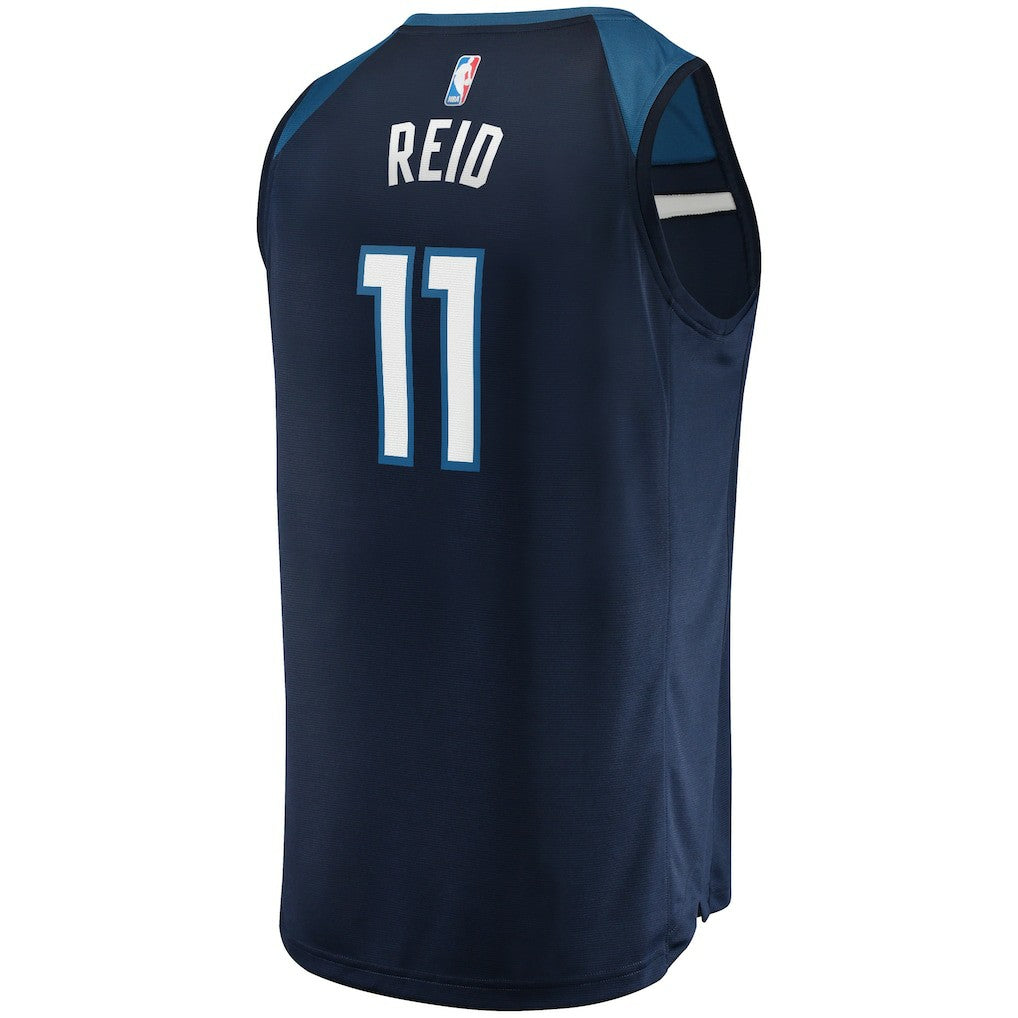 Naz Reid Minnesota Timberwolves Fast Break Replica Jersey Navy - Icon Edition | NBA Jerseys