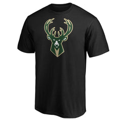 NBA - Giannis Antetokounmpo Milwaukee Bucks Team Playmaker Name & Number T-Shirt - Black