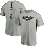 NBA - Zion Williamson New Orleans Pelicans Playmaker Name & Number Team T-Shirt - Heathered Gray