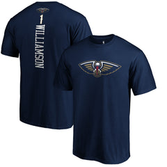 NBA - Zion Williamson New Orleans Pelicans Team Playmaker Name & Number T-Shirt - Navy