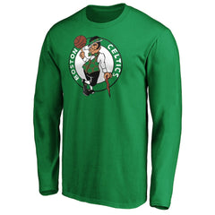NBA - Jayson Tatum Boston Celtics Playmaker Name & Number Long Sleeve T-Shirt - Kelly Green
