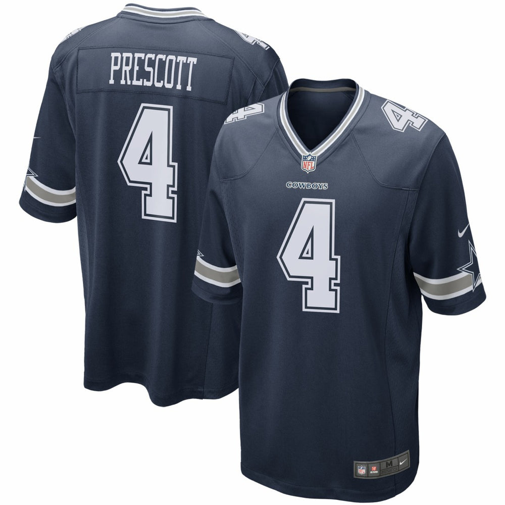 Dak Prescott Dallas Cowboys Game Team Jersey Navy - Nike